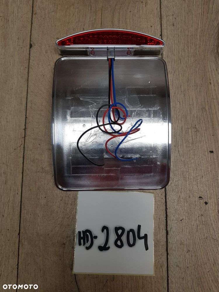 Uchwyt tablicy lampa tył Harley Chopper Cruiser Custom - 1