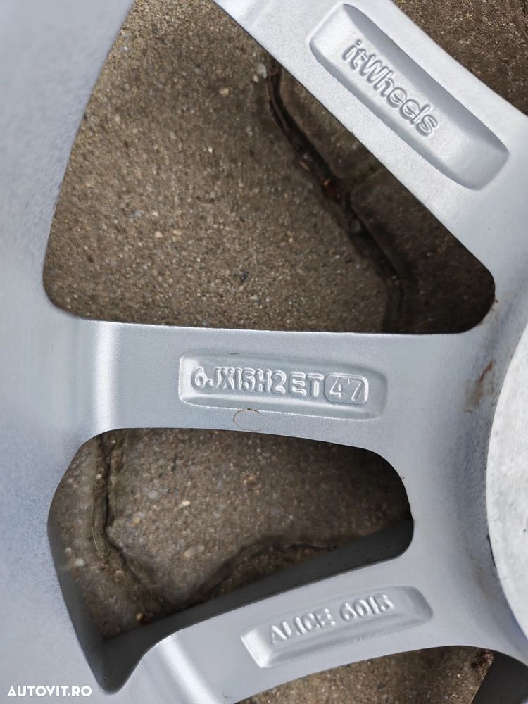 jante aliaj pe 15. 5x112 - 6