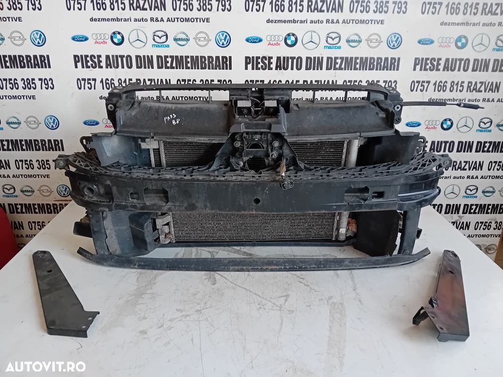 Trager Calandru Fata Complet Radiatoare Armatura GMV Vw Passat B8 2.0 Tdi Automat 2014-2020 Motor DFG - 4