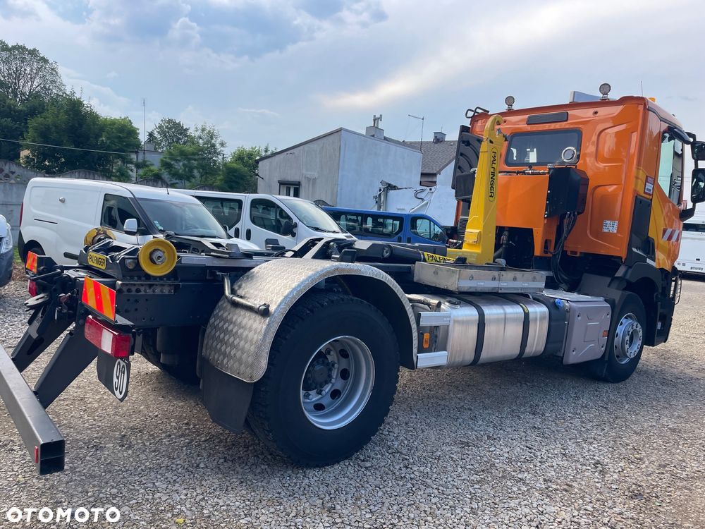 Renault C 440 Kerax Premium Hakowiec PALFINGER T15  Czołownica pojazd specjalny zimowego utrzymania dróg - 9