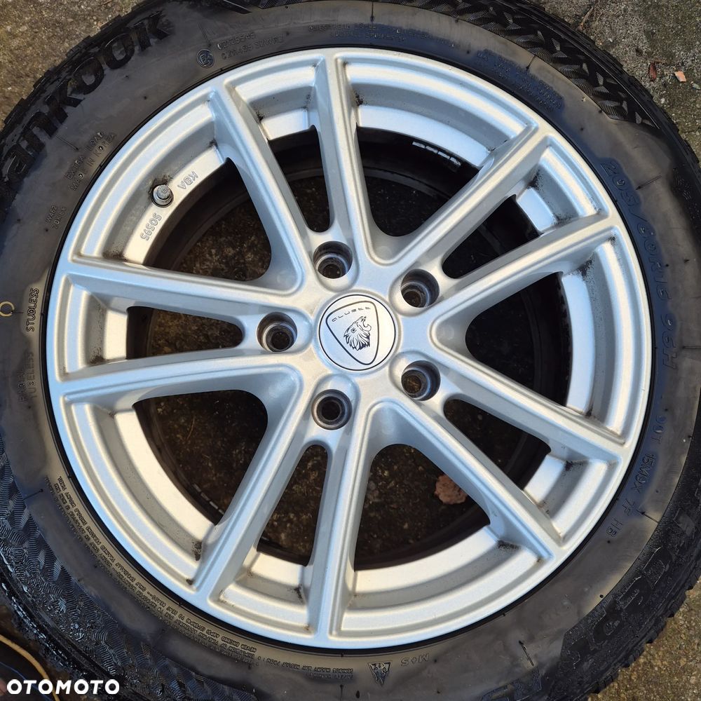 ZIMA KOŁA 5x120 BMW F30 F31 F32 F33 F36 X1 E84 E90 205/60 R16 +czujniki - 4