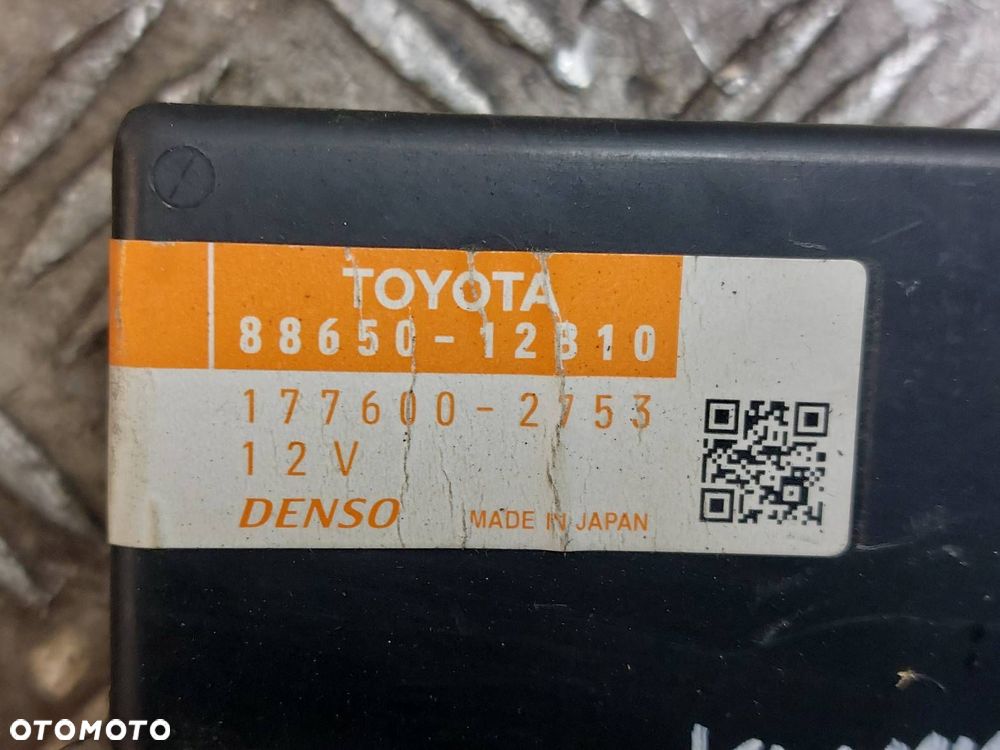 MODUŁ STEROWNIK  KLIMATYZACJI TOYOTA AURIS I 88650-12B10 - 2