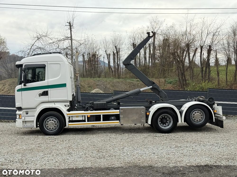 Scania * Hakowiec * Scania R520 V8 * Sprowadzona * Multilift * Bardzo Dobry Stan - 14