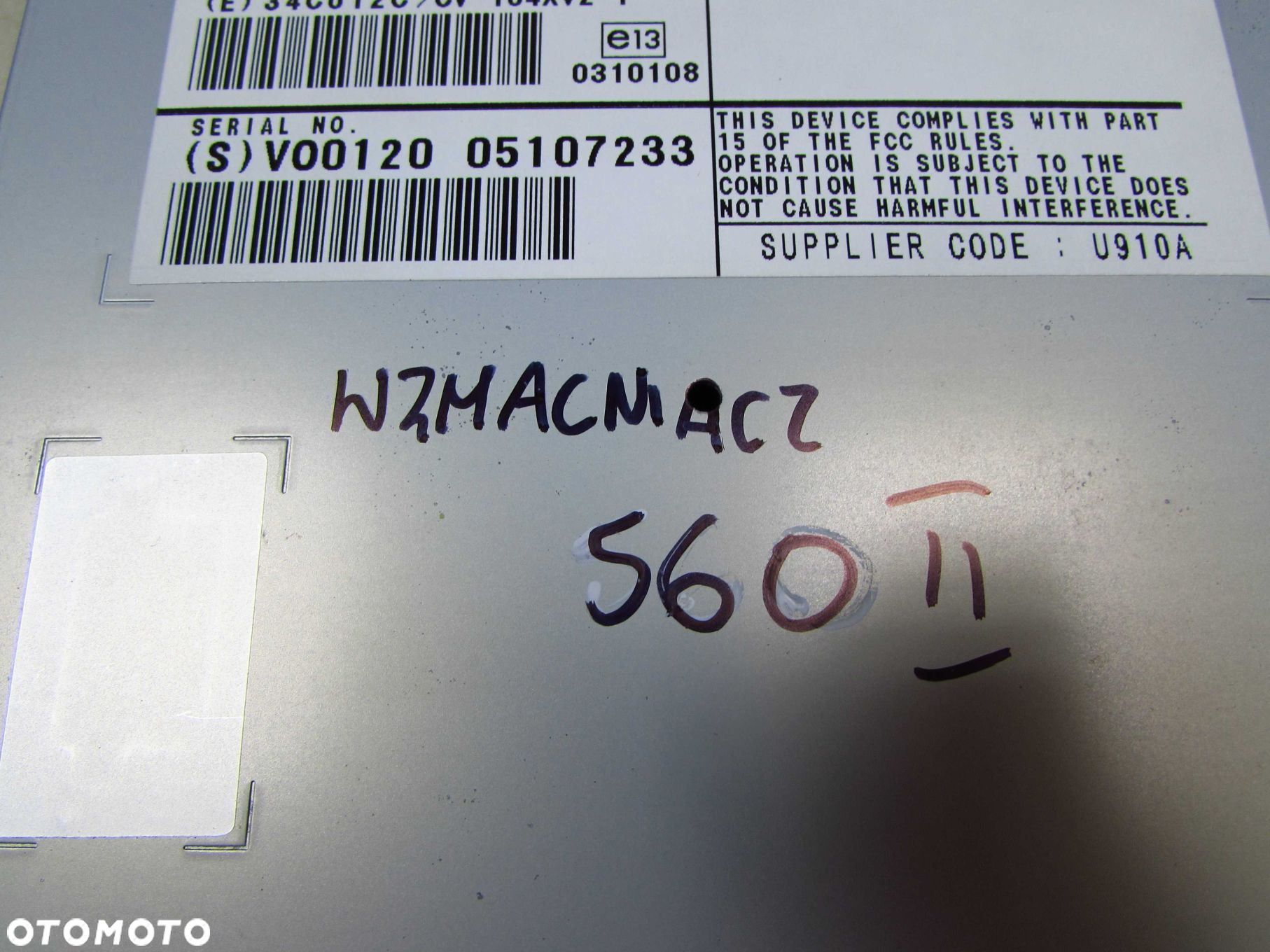 VOLVO S60 II V60 XC60 10-17 WZMACNIACZ RADIA AUDIO 30795276 - 5
