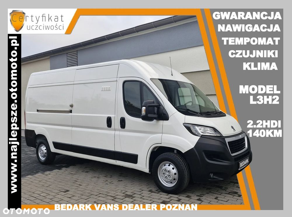 Peugeot Boxer, L3H2, nawigacja, klima, czujniki, kamera cofania - 2