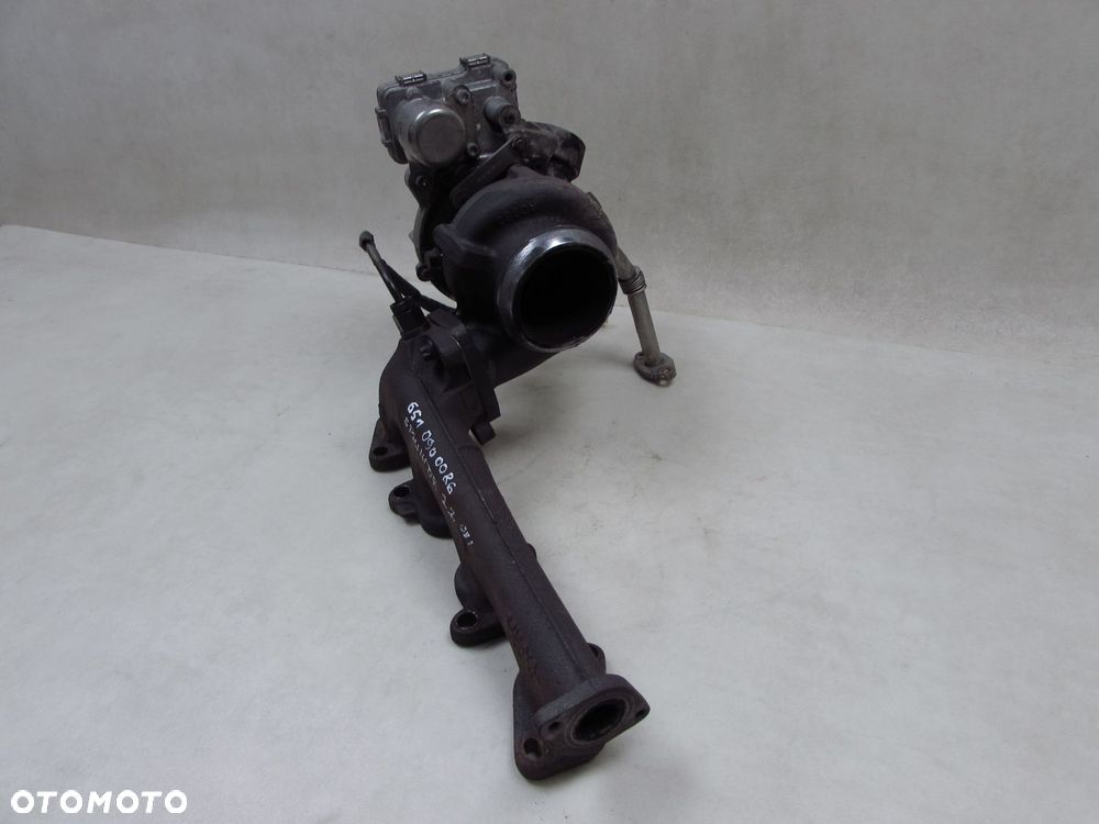 MERCEDES 212 204 205 2.2 CDI 651 TURBO TURBOSPREZARKA TURBINA 6510900086 NASTAWNIK A6519060200177t - 3