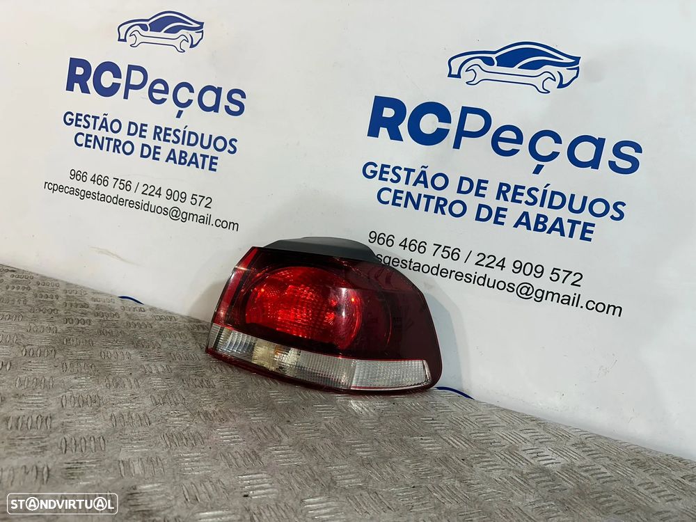 .Conjunto Farolins Tras Traseiro Esquerdo Direito Original Volkswagen VW Golf 6 Mk6 5k0945096M 5k0945095M 2008 - 2013 - 11