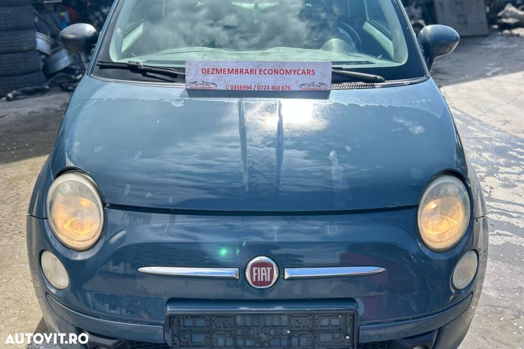 BARA FATA COMPLETA cu proiectoare FIAT 500 - AN 2009 - 1