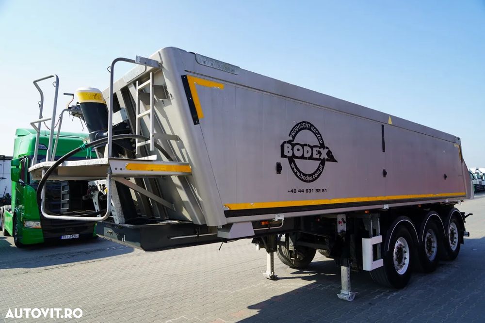 Bodex BASCULĂ BODEX 25 m3 / ALUMINIU / 2X AXE RIDICATIVE / 5.300 KG / JANTE DIN ALIAJ / - 4