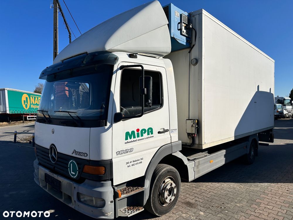 Mercedes-Benz ATEGO 1023 Chłodnia MT elektryka  silnik 6 cylindrowy stan idealny unikat - 9