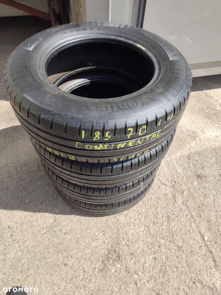 185/70R14 88T Opony Letnie Lato Continental ContiEcoContact 5 5mm Legnica ALU-RAD 185/70 - 5