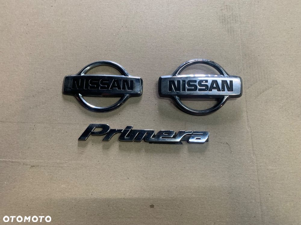 Emblemat znaczek napis Nissan Almera Primera - 5