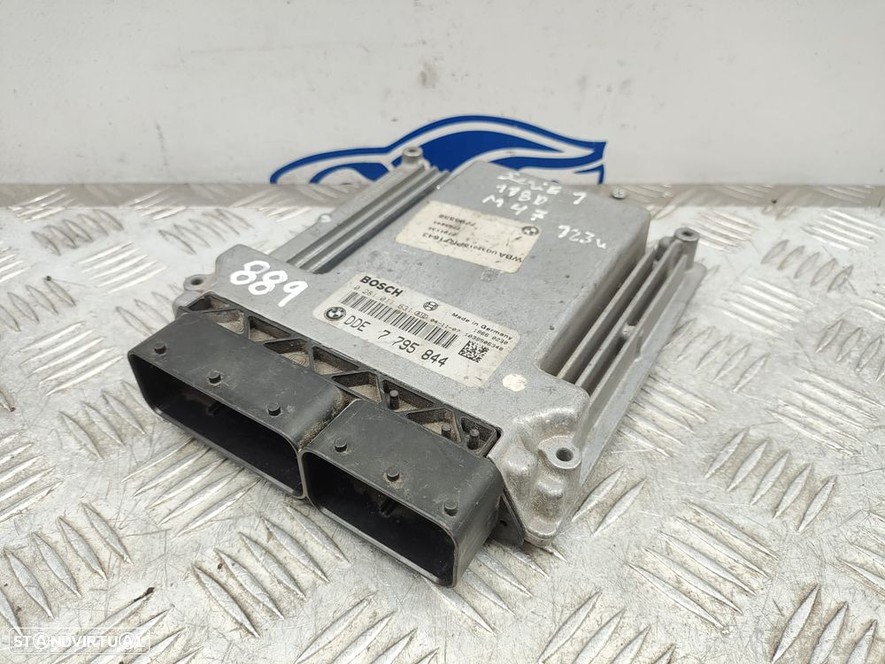 Centralina Motor Original Bosch BMW 2.0D 118D 122cv M47N2 M47D20 204D4 0281011631 7795844 - 3