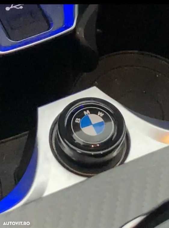 Capac Priza Bricheta Auto 12V Model Negru cu logo BMW, Universal - 2