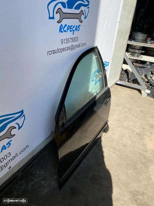 PORTA FRENTE FRONTAL ESQUERDA SKODA FABIA FECHO ELEVADOR MOTOR PUXADOR VIDRO - 2