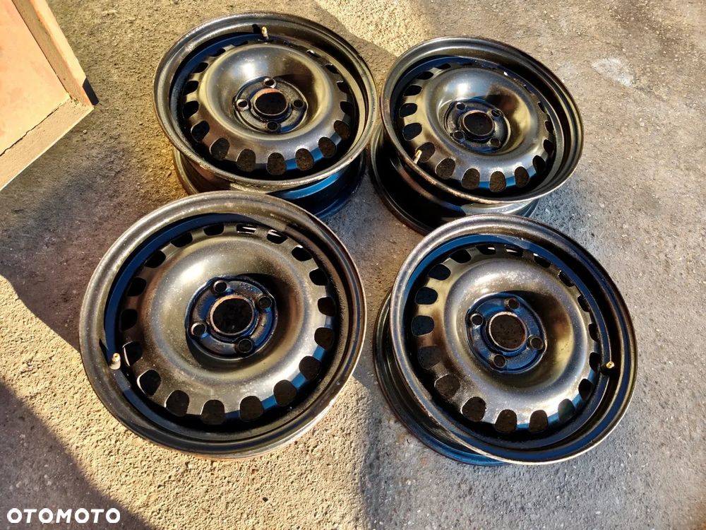 4x100 Felgi Stalowe Stal 14 Koła DAEWOO NUBIRA LANOS NEXIA KALOS CHEVROLET AVEO OPEL ASTRA G CORSA COMBO ADAM VECTRA Legnica ALU-RAD - 2