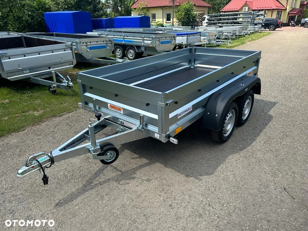 Neptun Przyczepa Neptun N7-263 2rt 263x129x40 2 osiowa DMC 750 kg solidna mocna dowoz pod dom