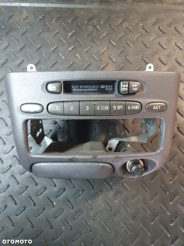 RADIO PANEL POPIELNICZKA TOYOTA COROLLA VERSO 86120-52020 - 1