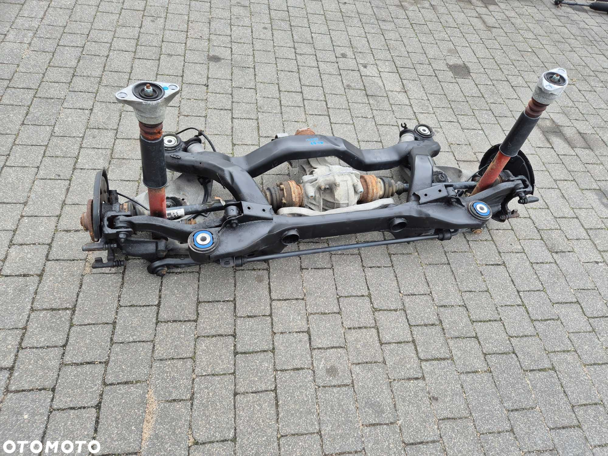 audi a4 b6 b7 quattro 2.0 tdi zawieszenie tył tylne wózek tylny dyfer - 6