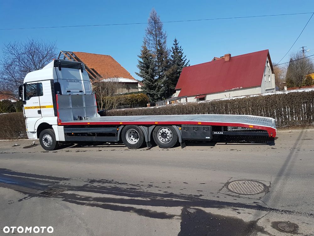 najazd ZABUDOWA MAN tgx tgs tga autolaweta - 5
