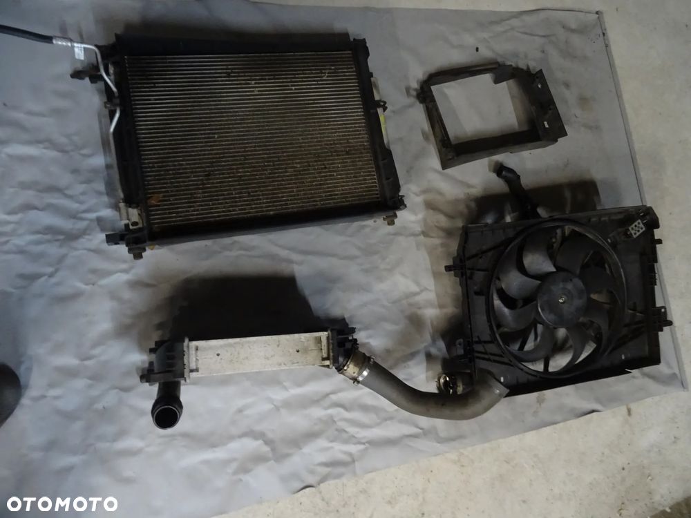 DACIA DOKKER LODGY 1,2 TCE CHLODNICA WODY KLIMATYZACJI INTERCOLLER KOMPLET CZESCI ROZNE WARTO PYTAC