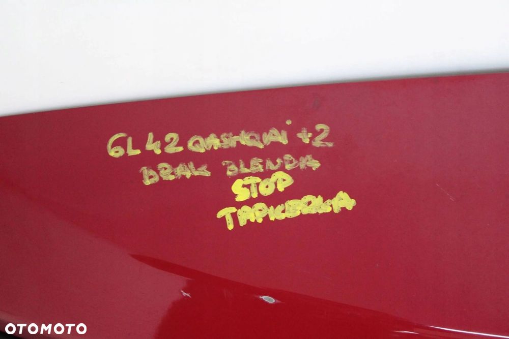 NISSAN QASHQAI J10 +2 08R- KLAPA BAGAŻNIKA TYŁ TYLNA Z10 - 13