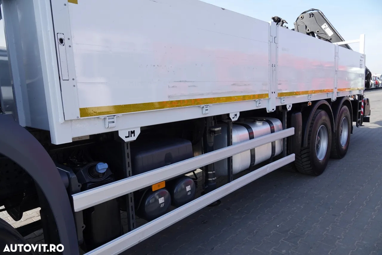 Mercedes-Benz AROCS 2643 / 6x4 / BOX- 6,8 m / + HDS HIAB 144 inaltime: 13 m / EURO 6 / RADIO CONTROL / ROTATOR - 11