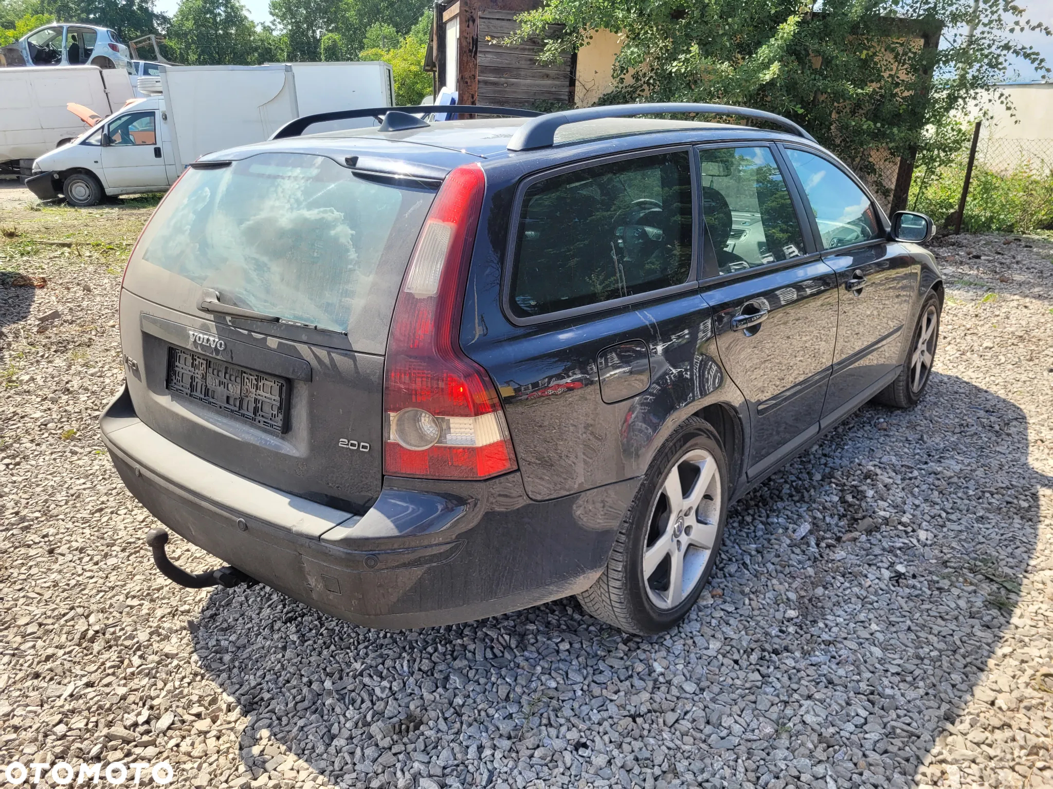 VOLVO V50 452-46 maska pokrywa silnika klapa bagażnika zderzak lampa reflektor pas przedni stop lampy halogeny - 4