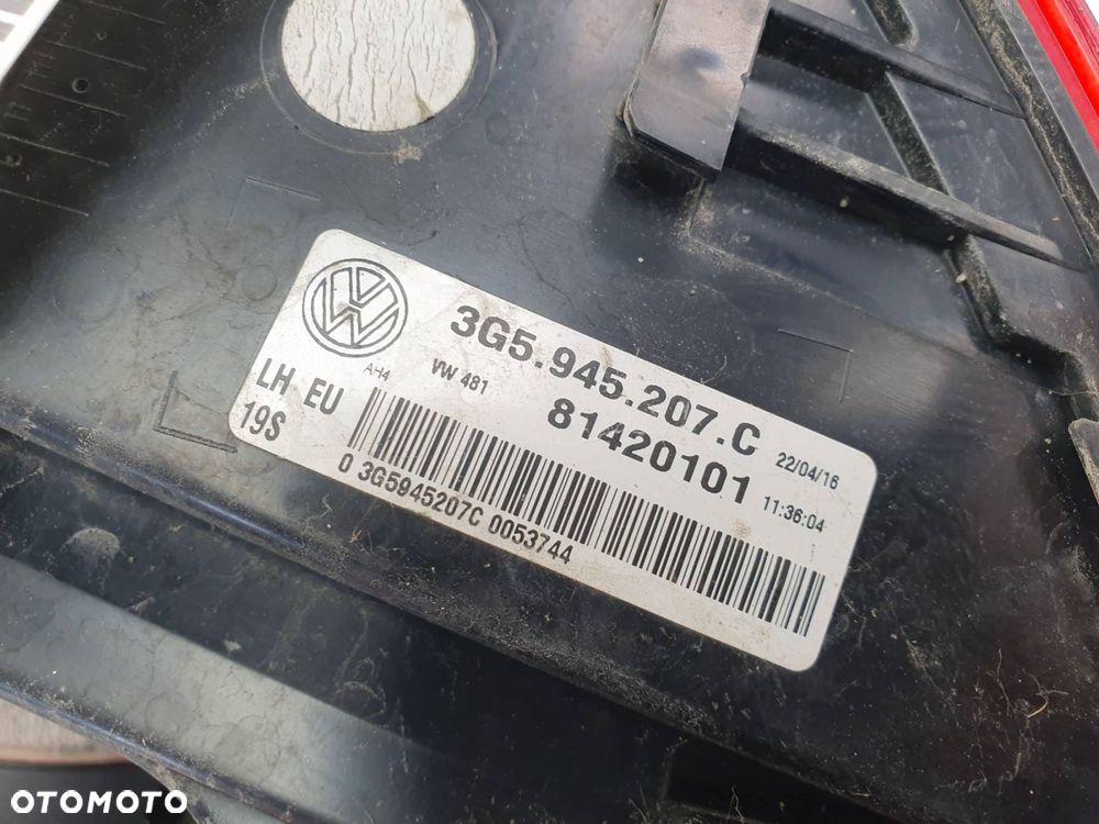 LAMPA LEWA TYŁ VOLKSWAGEN PASSAT B8 3G5945207C - 2