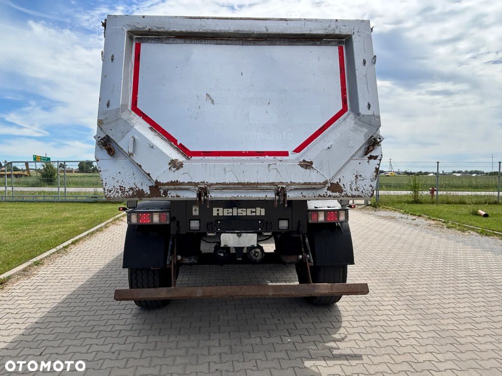 Reisch RHKS-2_SR-06 naczepa wywrotka 2 osie szeroki rozstaw osie 10 ton , DMC zestawu 38 ton (nie SCHMITZ , Schwarzmuller, Carnehl , Meiller, Langendorf). stalowa, do robót ziemnych - 7