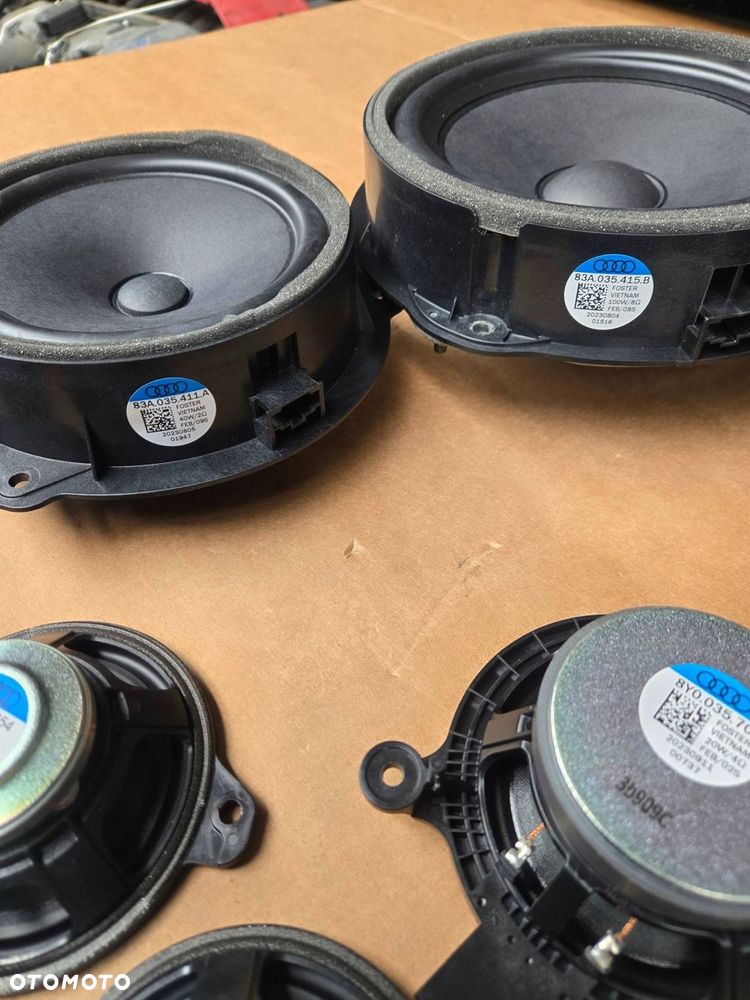 audi rs3 a3 8y sportback zestaw nagłośnienia bang&olufsen komplet - 7