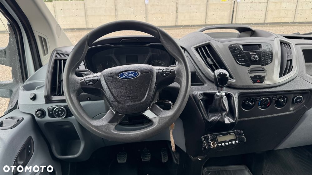 Ford TRANSIT Salon Polska, DOKA 7 Osobowy, Plandeka 8EP, Super Stan! koła bliźniacze. - 5