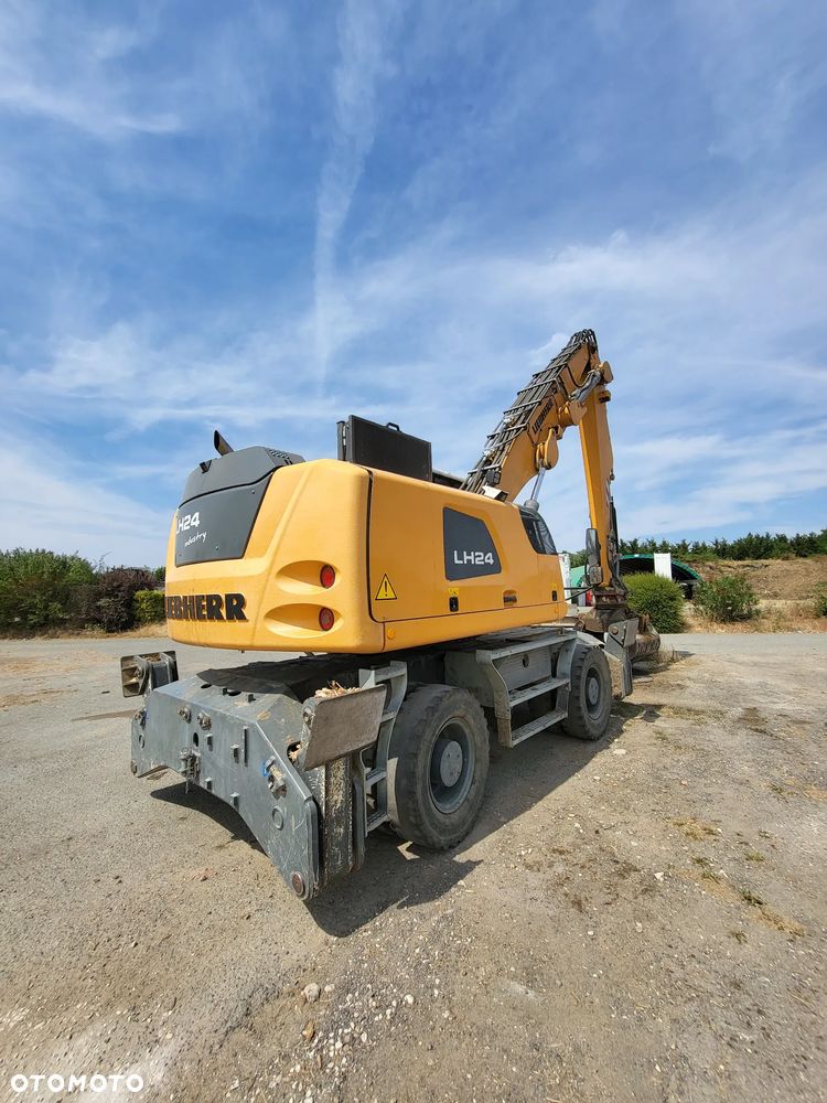 Liebherr LH 24 LH 22 LH 30 SENNEBOGEN FUCHS PRZEŁADUNKOWA SUPER STAN CENTRALNE SMAROWANIE - 9