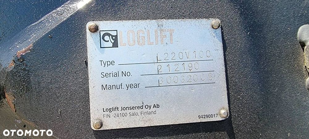 RAMIĘ PONSSE BEAVER LOGLIFT L220 - 8