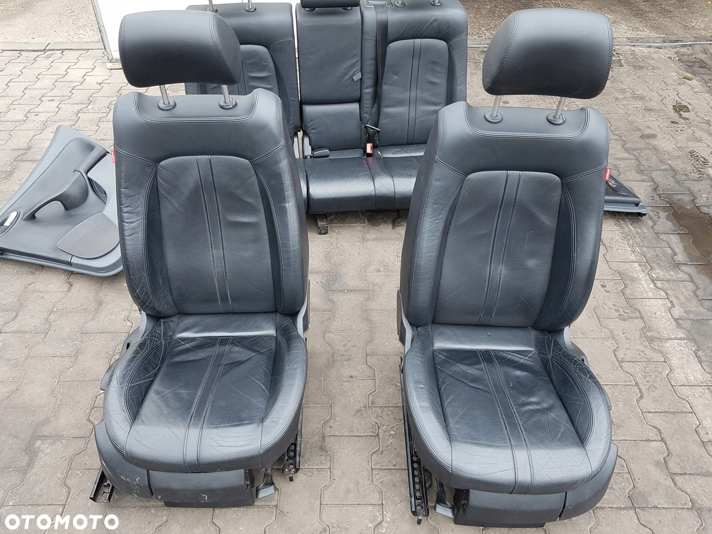 SEAT ALTEA 04-09r TOLEDO III FOTELE SKÓRZANE - 2