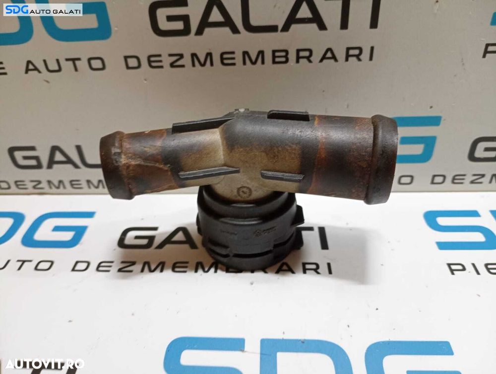 Tub Tubulatura Cot Flansa Lichid Racire Seat Toledo 3 2.0 FSI 2005 - 2009 Cod 1K0122291B [M6990] - 3