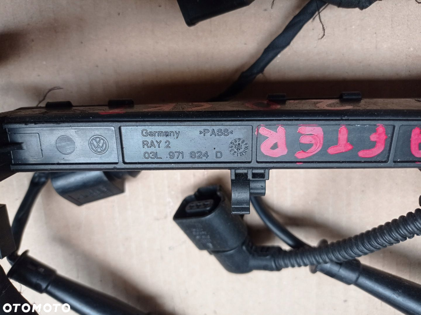 WIĄZKA INSTALACJA SILNIKA VW CRAFTER 2.0 TDI NR 03L971824D CKT - 5
