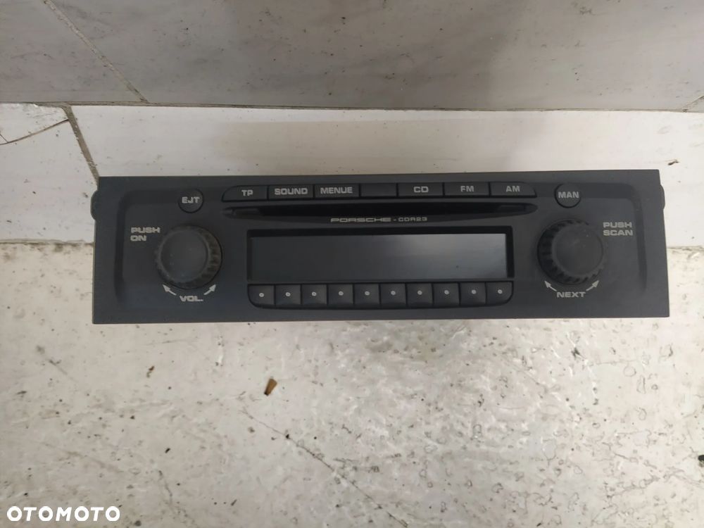 PORSCHE CAYENNE 955 957 RADIO PANEL STEROWANIA CD ORYGINAŁ - 2