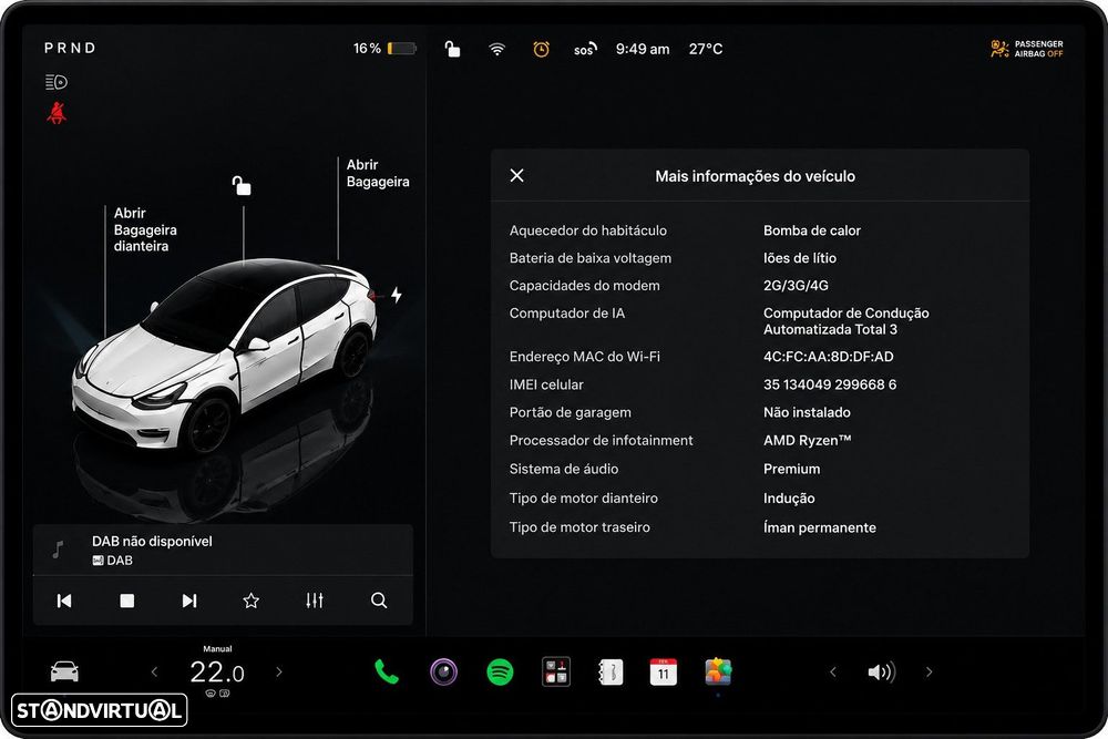 Tesla Model Y Performance Dual Motor AWD — fotografia 14
