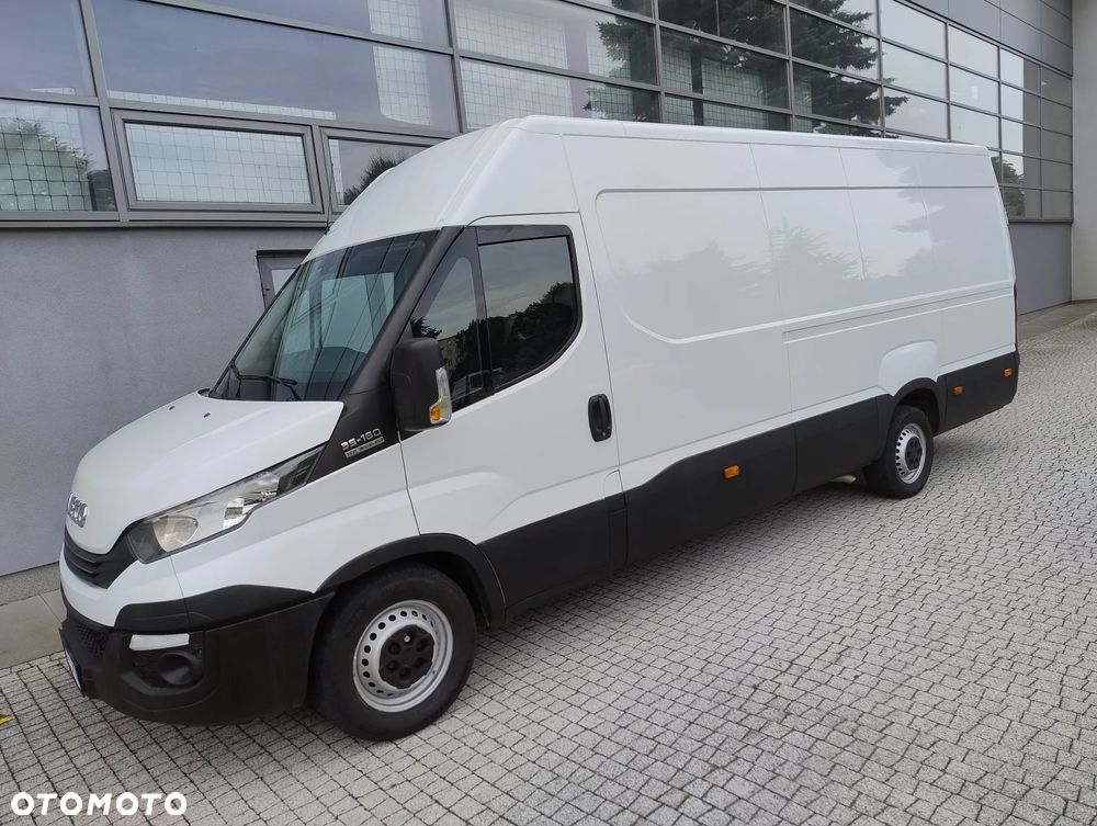 Iveco DAILY 35S16 NOWY MODEL 2.3 HPI (160KM) HI-MATIC (L4H2) MAX LONG (EURO,6) KLIMA STAN IDEALNY 100% ORYGINAŁ KM SERWIS NIE MA RDZY - 2
