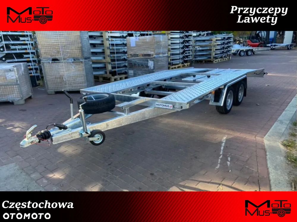 Inny Laweta Gala raz łamana 4.5x2m koła 195r13c  super lekka 2700kg dostawa MOTOMUS - 1