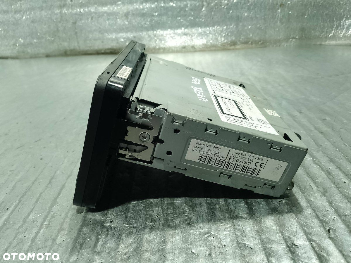 RADIO  ALFA ROMEO BRERA 7646303316 - 6