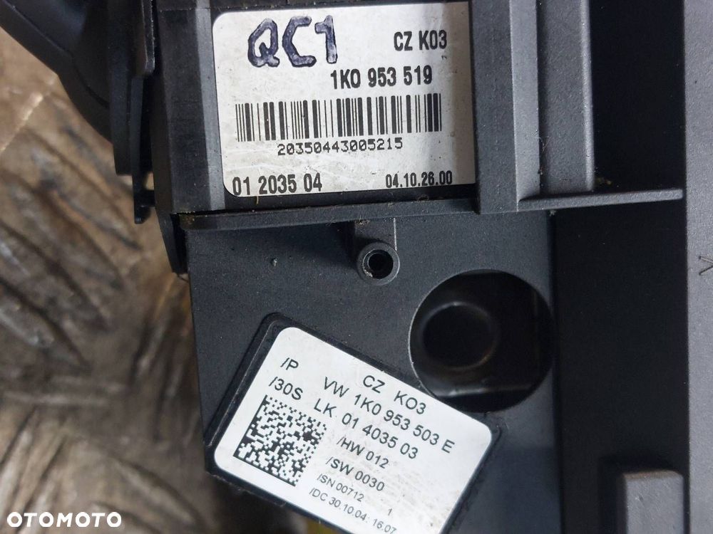 KOLUMNA KIEROWNICZA + PRZEŁĄCZNIK ZESPOLONY CZUJNIK SKRĘTU AUDI A3 8P - 3