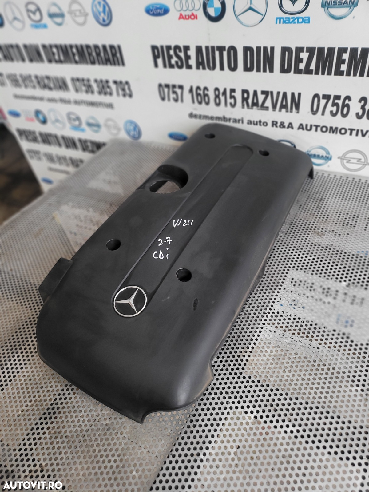 Capac Motor Mercedes E Class W211 C Class W203 2.7 Cdi Cod Motor A612 Dezmembrez Mercedes E Class W - 2