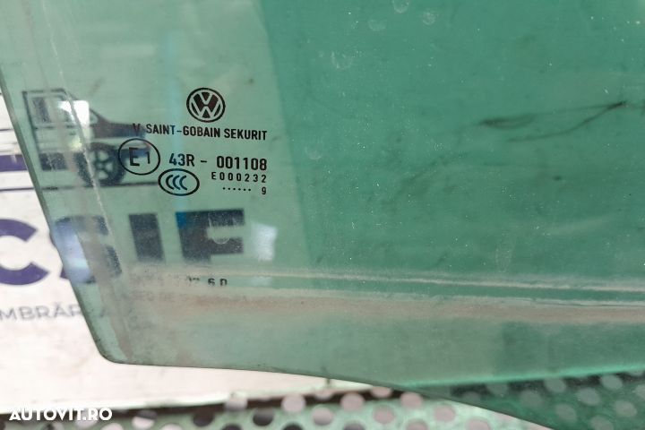 Geam usa spate dreapta 43R-001108 43R-001108 Volkswagen VW Golf 6 [20 - 3