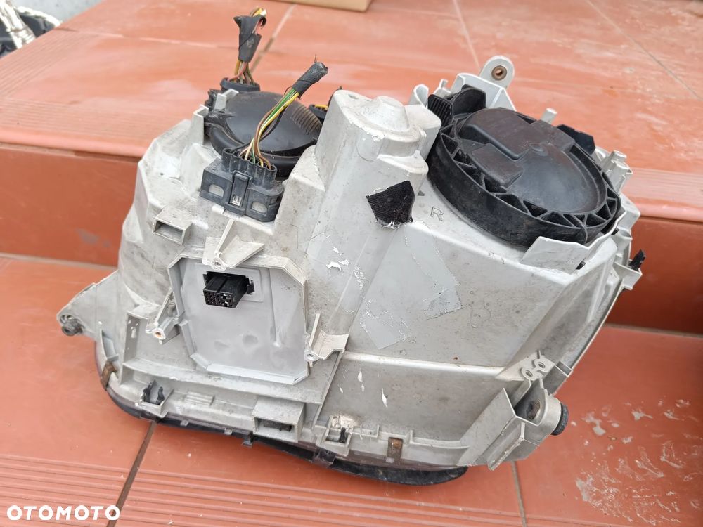 MERCEDES W203 C-KLASA LAMPA PRZÓD PRZEDNIA BI XENON NIE SKRĘTNY LEWA PRAWA EUROPA - 12