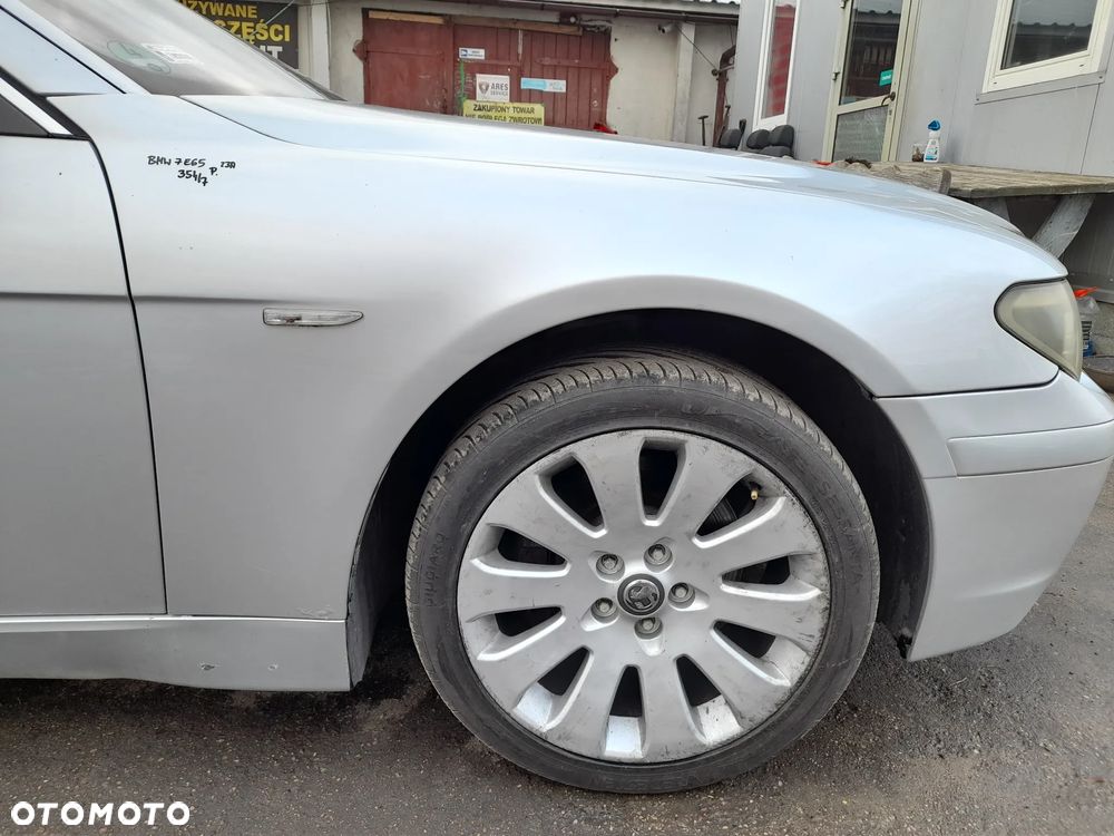 BMW 7 E65 BŁOTNIK PRAWY PRZÓD PRZEDNI 354/7 - 2