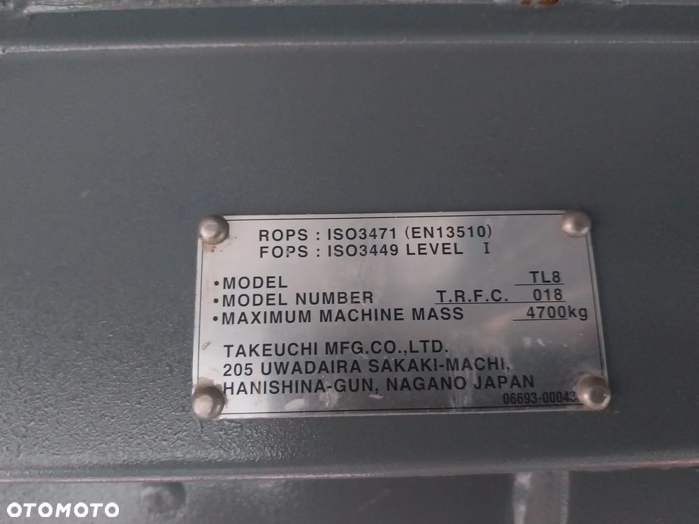 Takeuchi TL8 - 15