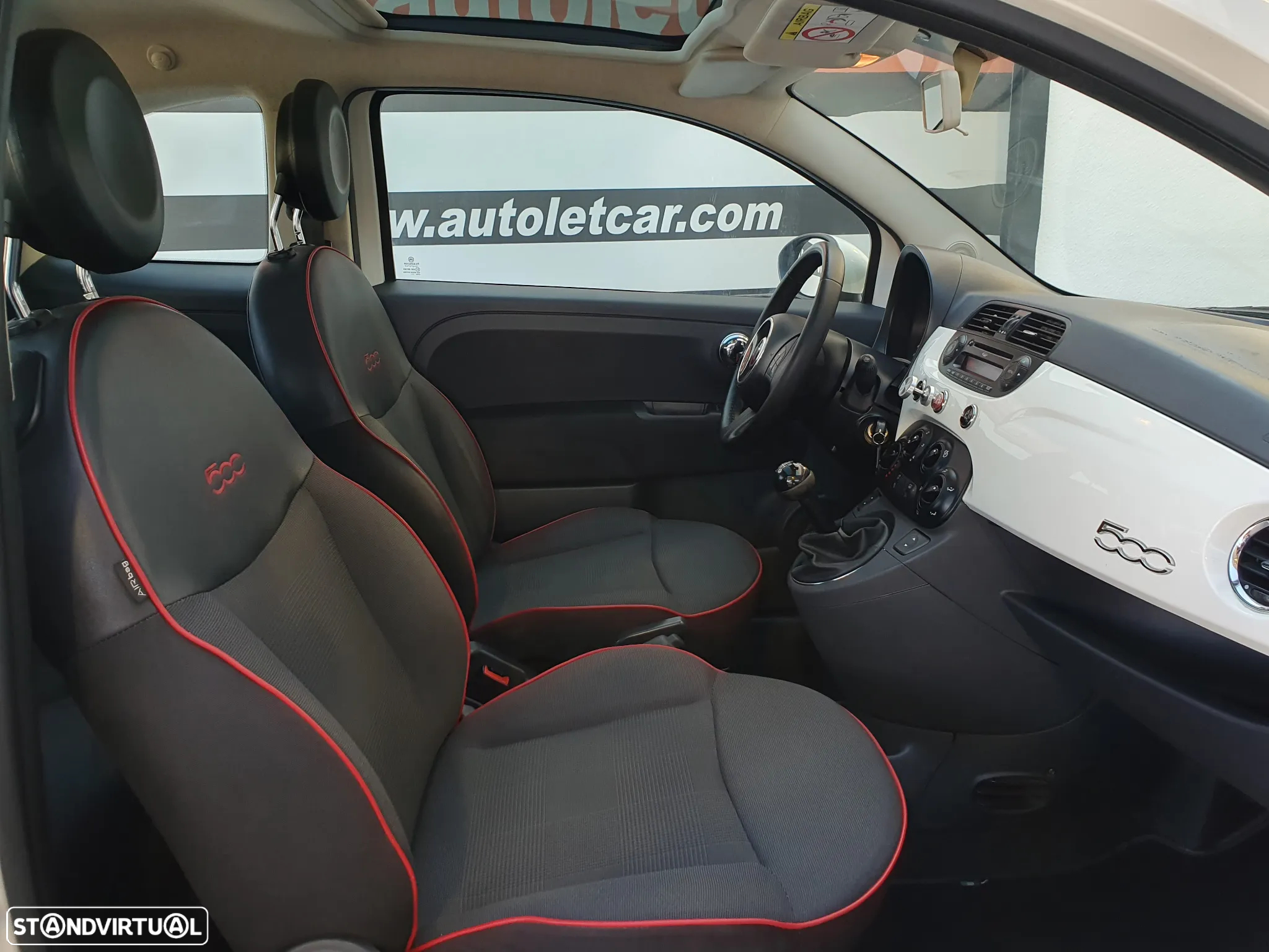 Fiat 500 1.3 16V MJ Lounge S&S - 4