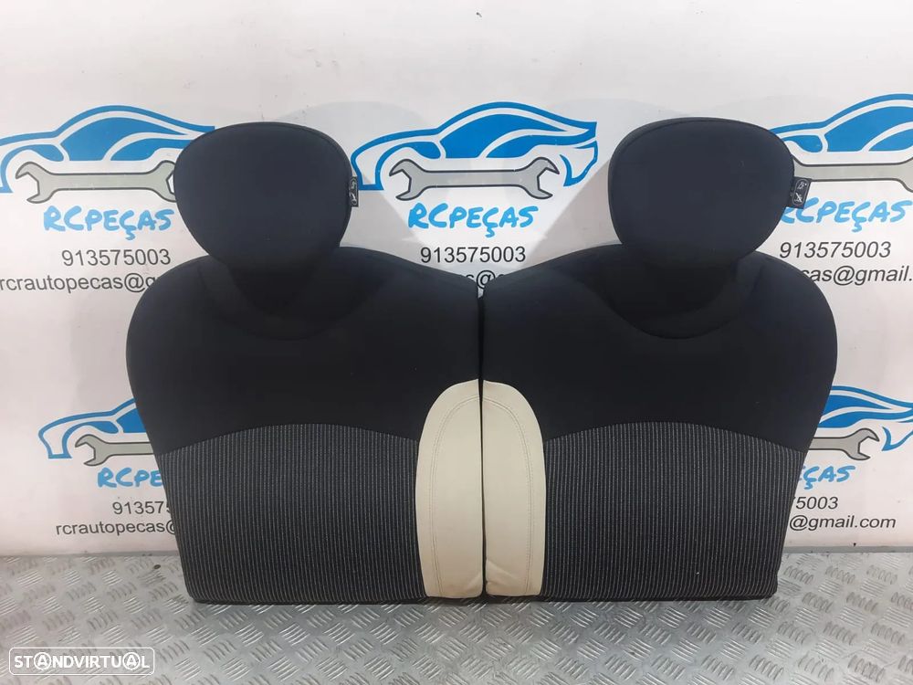 BANCO BANCOS ORIGINAIS MINI COOPER S R56 R55 CLUBMAN R57 CABRIO PELE TECIDO AIRBAG - 7